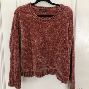 Zara soft sweater with wave detail